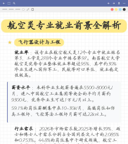 航空服务专业就业前景分析