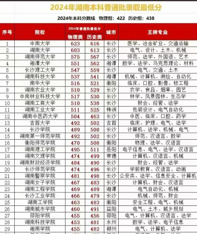 2024年438分能考上什么大学
