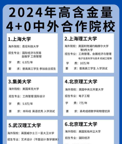 2024中外合作办学留学热门专业有哪些