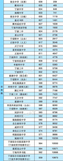 2024年宁波中考200-300分读什么普高