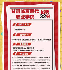 2024年临夏现代职业学院专栏介绍[2025年最新更新]