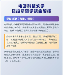 2024年电子科技大学格拉斯哥学院专栏介绍[2025年最新更新]