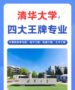 2024年在清华学什么专业好
