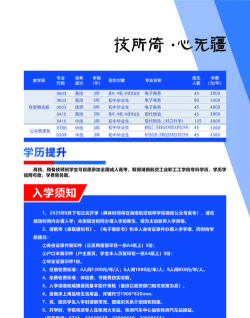 常德工业电子学校2024年报名条件