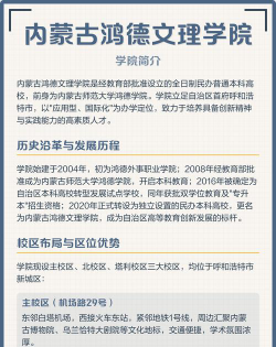 内蒙古鸿德文理学院是二本吗