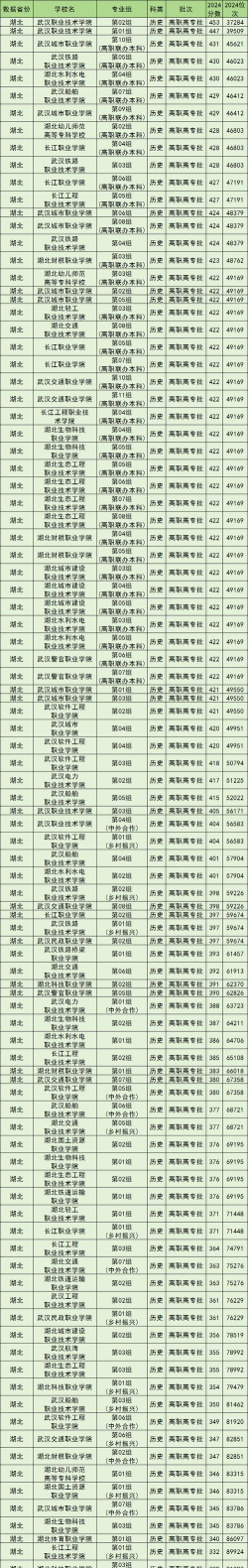 武汉有什么公办专科大学