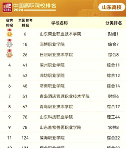 山东开设传播与策划专业的专科排名