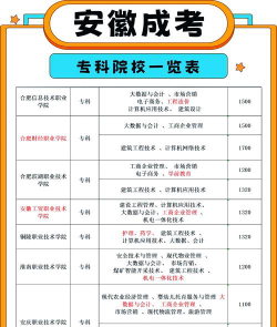 安徽哪些专科有光电显示技术专业