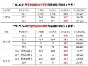 2024罗定学院排名