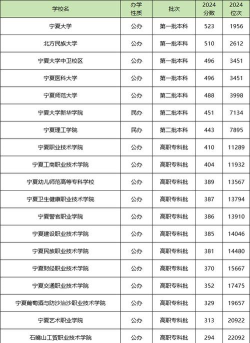 宁夏大学2024艺术生录取分数线