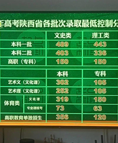 沈阳科技学院2023年在陕西录取分数线