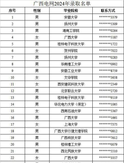 2024广西电力类学校排名