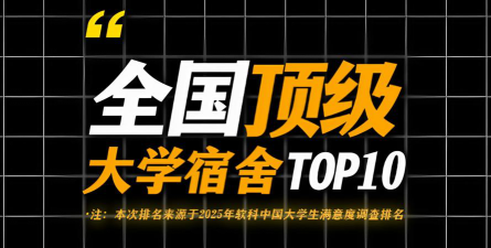 寝室漂亮的大学排名
