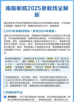南阳职业学院2023年在安徽录取分数线（附全部专业录取分数线）