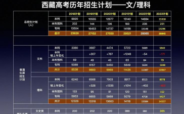 四川大学2023年在西藏各专业招生人数