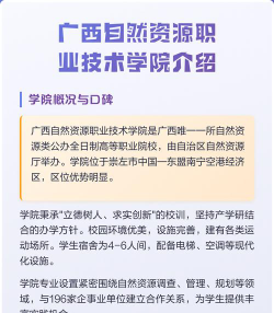 广西自然资源职业技术学院2023年在湖南各专业招生人数