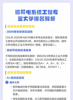 微机电系统工程专业哪些大学比较好