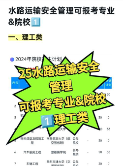 水路运输安全管理专业是本科还是专科