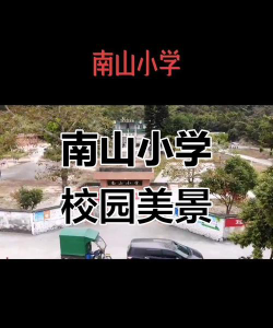 川口镇南山小学环境