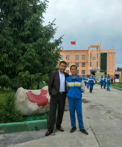 昭苏县萨尔阔布乡中学环境