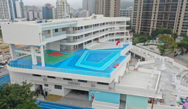 香洲区吉大小学环境