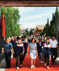 凉州区发放镇双树中学环境