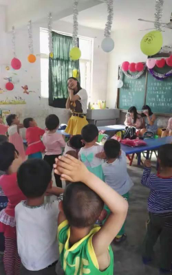 禹城市辛店镇后郭庄幼儿园户外活动场地