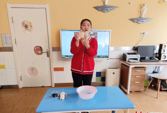 裕华区第二幼儿园户外活动场地