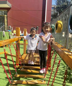 北京市昌平区育树家幼儿园户外活动场地
