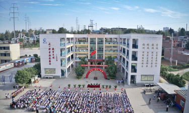 寿县蒋庙回族逸夫学校阅读区