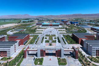 山丹培黎学校阅读区