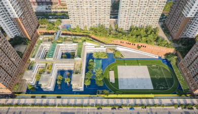 深圳前海港湾小学阅读区
