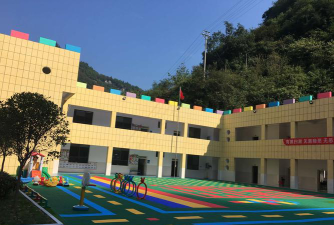 邻水县王家镇寒安村幼儿园阅读区